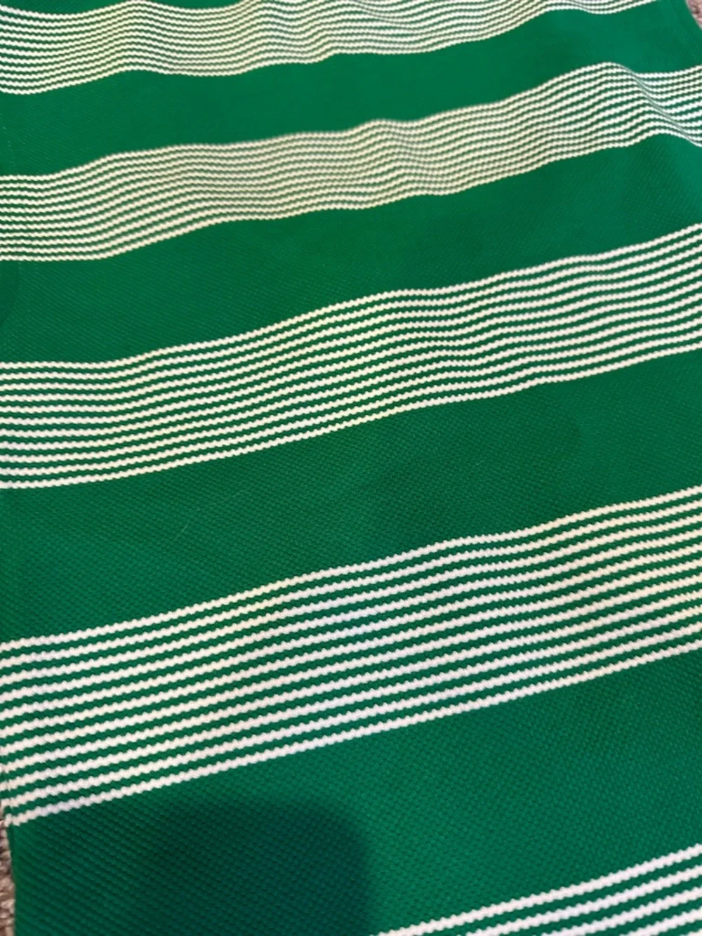 bishop + young Green and White Striped Sleeveless Knit Tank - Picture 4 of 4